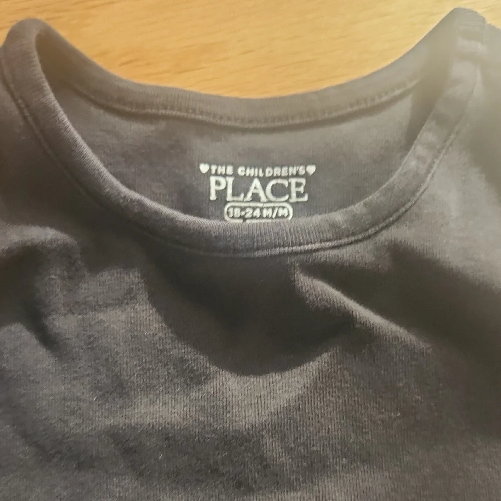 The Children's Place Classic Black Tank Tops 18-24 Months